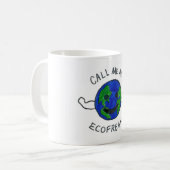 Mug Conception de sensibilisation de l'environnement ( (Devant gauche)