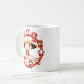 Mug Conception de serpent du Nouvel An lunaire chinois (Devant gauche)