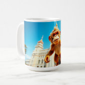 Mug Conception de singe (Devant gauche)