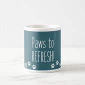 Mug Conception de slogan de chat de dessin animé pour  (Centre)