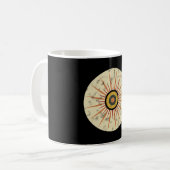 Mug Conception de soleil levant rétro bohème (Devant gauche)