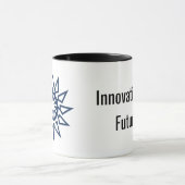 Mug Conception de soleil moderne géométrique (Centre)