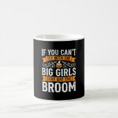 Mug Conception de sorcière à balai pour grandes filles (Centre)