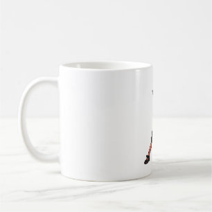 Mug conception de squelette de baseball pour joueurs d
