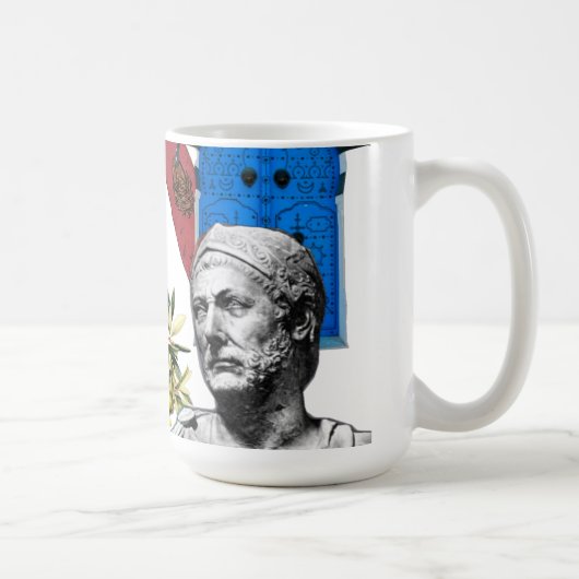 Mug Conception de stickers en collage tunisien | Cultu (Droite)