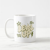 Mug Conception de streetwear graffiti Level Up (Gauche)