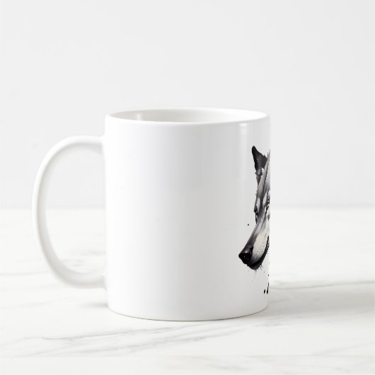 Mug Conception de style de tatouage de la collection d (Gauche)