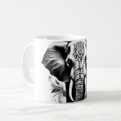 Mug Conception de style de tatouage de la collection d (Devant gauche)