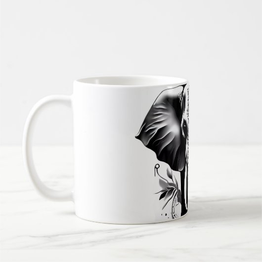 Mug Conception de style de tatouage de la collection d (Gauche)