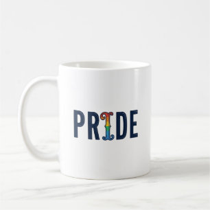 Mug Conception de T-Shirt avec lettrage arc-en-ciel Vi