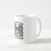 Mug Conception de T-Shirt chrétien Papillon Bénit (2) (Devant droit)