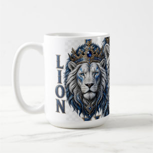 Mug Conception de T-Shirt Couronne de Lion Royal – Roi