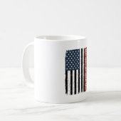 Mug Conception de T-shirt Drapeau de Conducteur de Bus (Devant gauche)