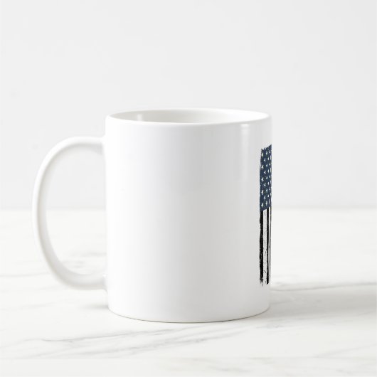 Mug Conception de T-shirt Drapeau de Conducteur de Bus (Gauche)