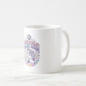 Mug Conception de T-Shirt Graphique de Roller Disco Li (Devant droit)