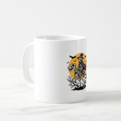 Mug Conception de T-shirt Halloween dinosaure squelett (Devant gauche)