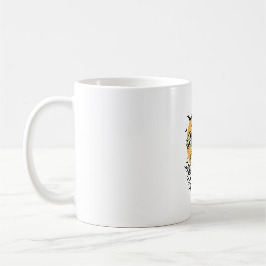 Mug Conception de T-shirt Halloween dinosaure squelett (Gauche)