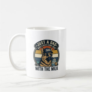 Mug Conception de T-shirt rétro lait drôle de père She