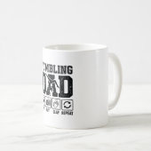 Mug Conception de T-shirt Tumbling Dad Drive Pay Clap  (Devant droit)