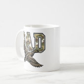 Mug Conception de T-shirt vectoriel Camo Papa Canard G (Devant gauche)