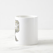 Mug Conception de T-shirt vectoriel Camo Papa Canard G (Centre)