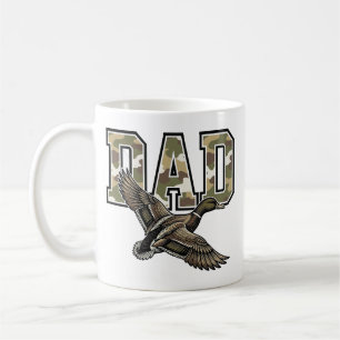Mug Conception de T-shirt vectoriel Camo Papa Canard G