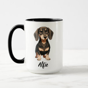 Mug Conception de tableau de bord avec nom personnalis