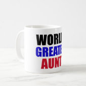 Mug Conception de tante (Devant gauche)