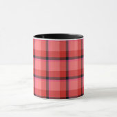Mug Conception de tartan (Centre)
