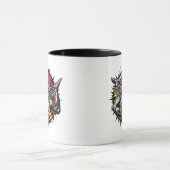 Mug Conception de tatouage sicilien Trinacria  (Centre)