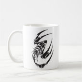 Mug Conception de tatouage tribal de scorpion (Gauche)