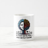 Mug Conception de technologie de cerveau d'IA pour les (Centre)