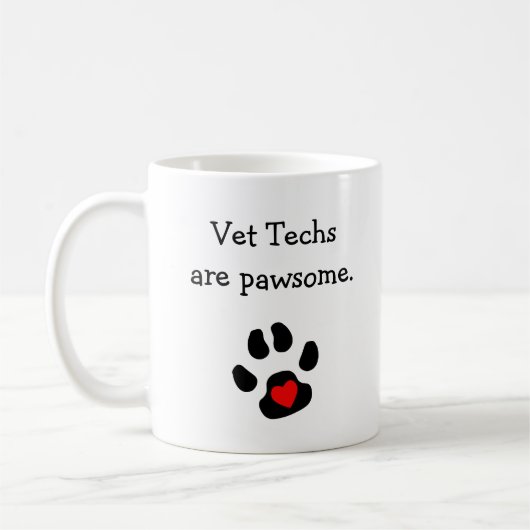 Mug Conception de technologie de vétérinaire de Punny (Gauche)