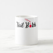 Mug Conception de technologie pour ongles pour femmes  (Centre)