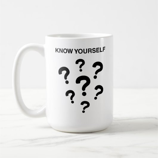 Mug conception de tee-shirt avec texte en gras motivan (Gauche)