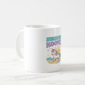 Mug Conception de tee-shirt graphique tendance Licorne (Devant gauche)