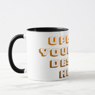 Mug Conception de téléchargement personnalisé de produ