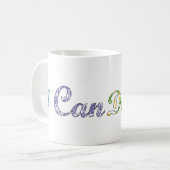 Mug conception de texte inspirant (Devant gauche)