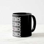 Mug Conception de texte scientifique (Devant droit)