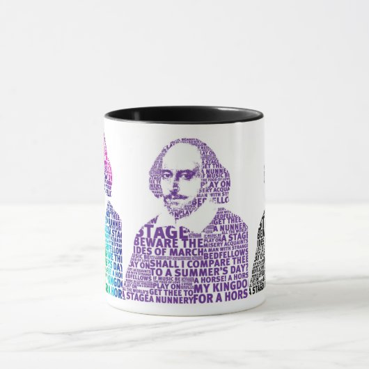 Mug Conception de texte Shakespeare (Centre)