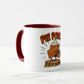 Mug Conception de Thanksgiving Pie Power (Devant gauche)