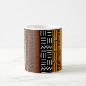 Mug Conception de tissu de boue inspirée par l'Afrique (Centre)