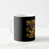 Mug Conception de toile d'araignée de chauve-souris de (Devant gauche)