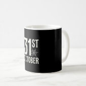 Mug Conception de toile d'araignée Halloween du 31 oct (Devant droit)