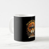 Mug Conception de tonnelle de fantôme d'Halloween de l (Devant gauche)