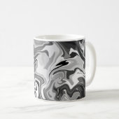 Mug Conception de torsion à fluide monochrome (Devant droit)