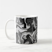 Mug Conception de torsion à fluide monochrome (Gauche)