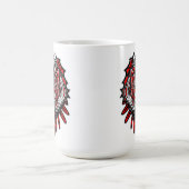 Mug Conception de totem tribal Haida Loup (Centre)