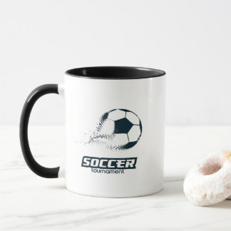 Mug Conception de Tournoi de Balle de Football de Part