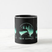 Mug Conception de train Polar Express élégante (Centre)